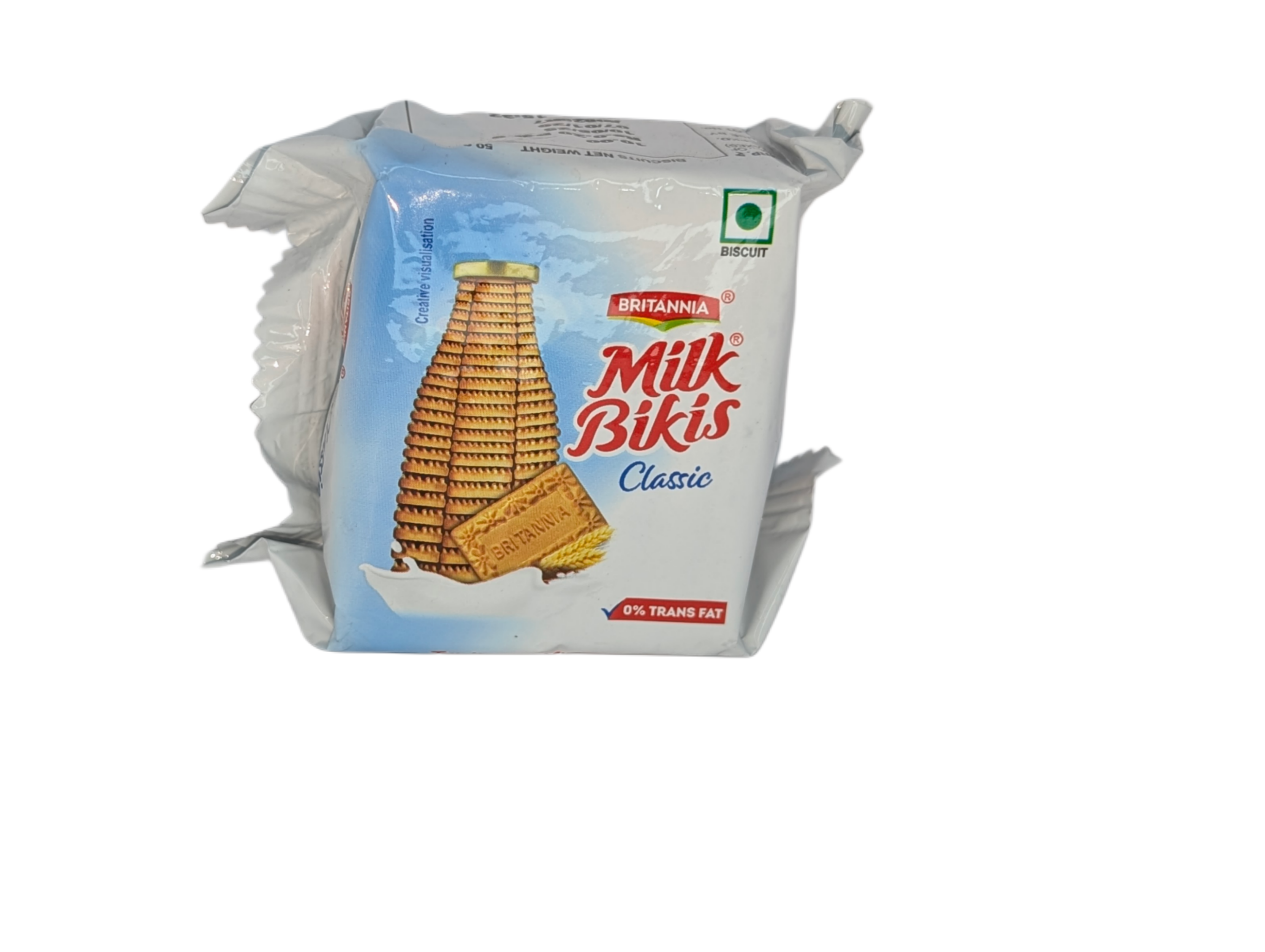 Britannia Milk Bikis Classic Biscuit - 50gm